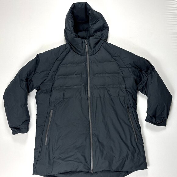 Nike Air Jordan Mens Aeroloft HD Goose Down Parka Coat Black Sz XXL Winter - Picture 1 of 9